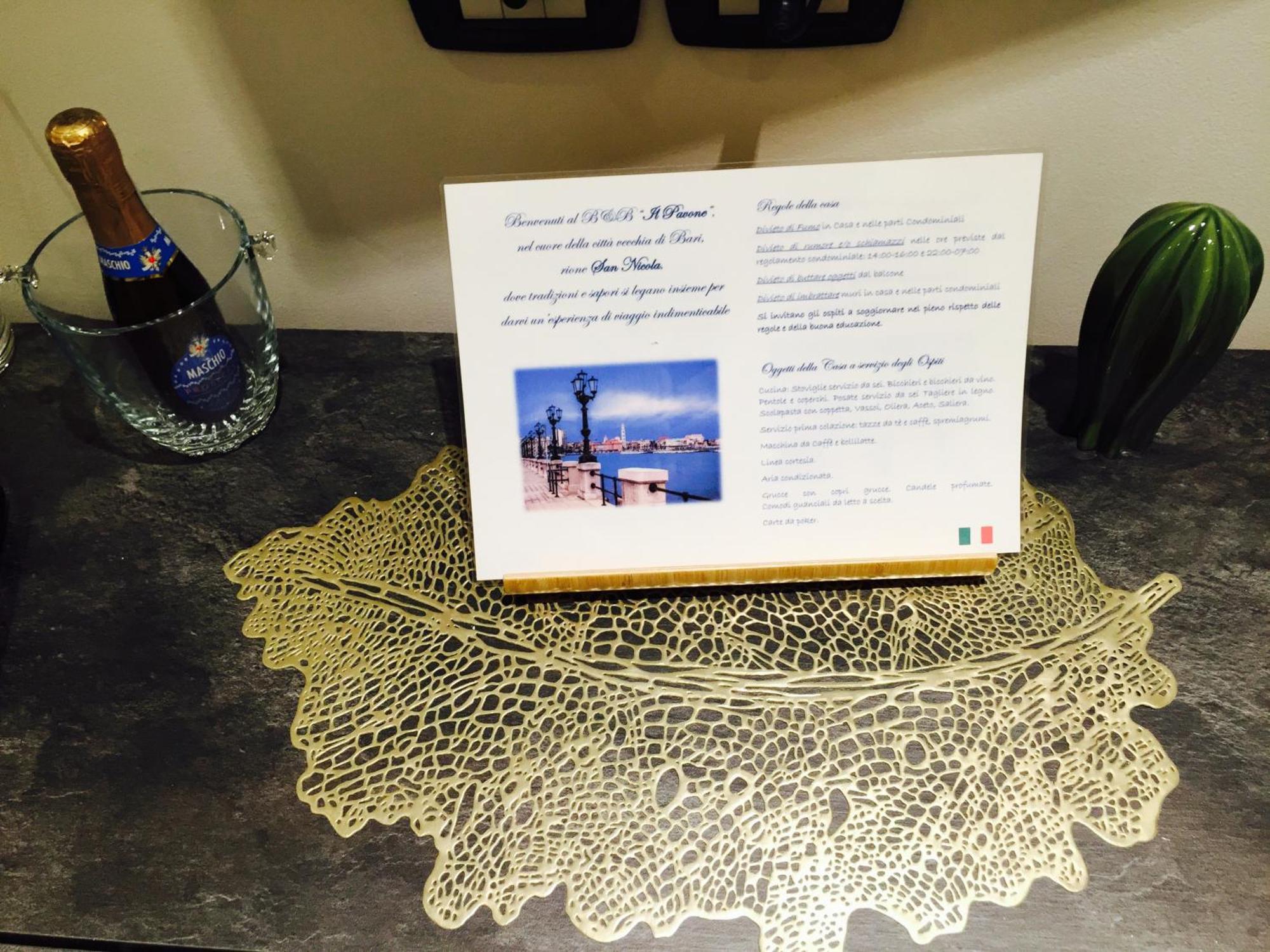 Il Pavone Bed and Breakfast Μπάρι Εξωτερικό φωτογραφία